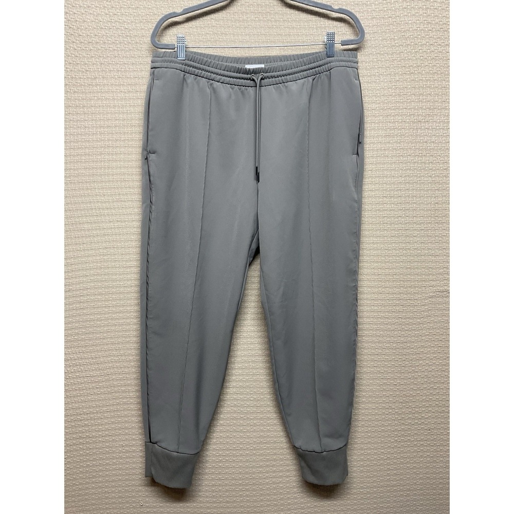 ATHLETA Endeavors New Jogger Sz 16 Pull On Drawstring Electric Waist Zip Pockets